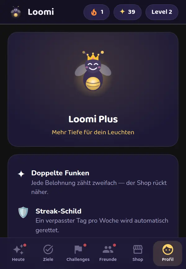 Loomi: eigene App bis in den Store